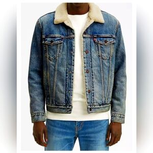 Men's Levi's Sherpa Lined Denim Jacket